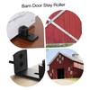 TEHAUX Sliding Door Floor Guide Swing Stop for Barn Doors
