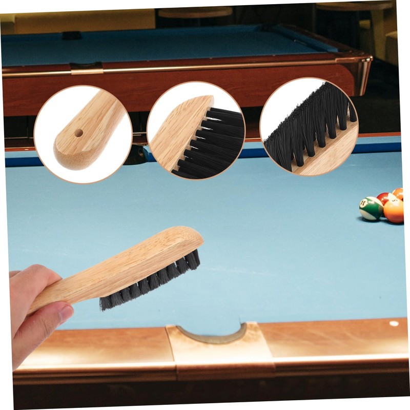 BESPORTBLE Billiard Table Brush Pool Brush for Felt Pool Table