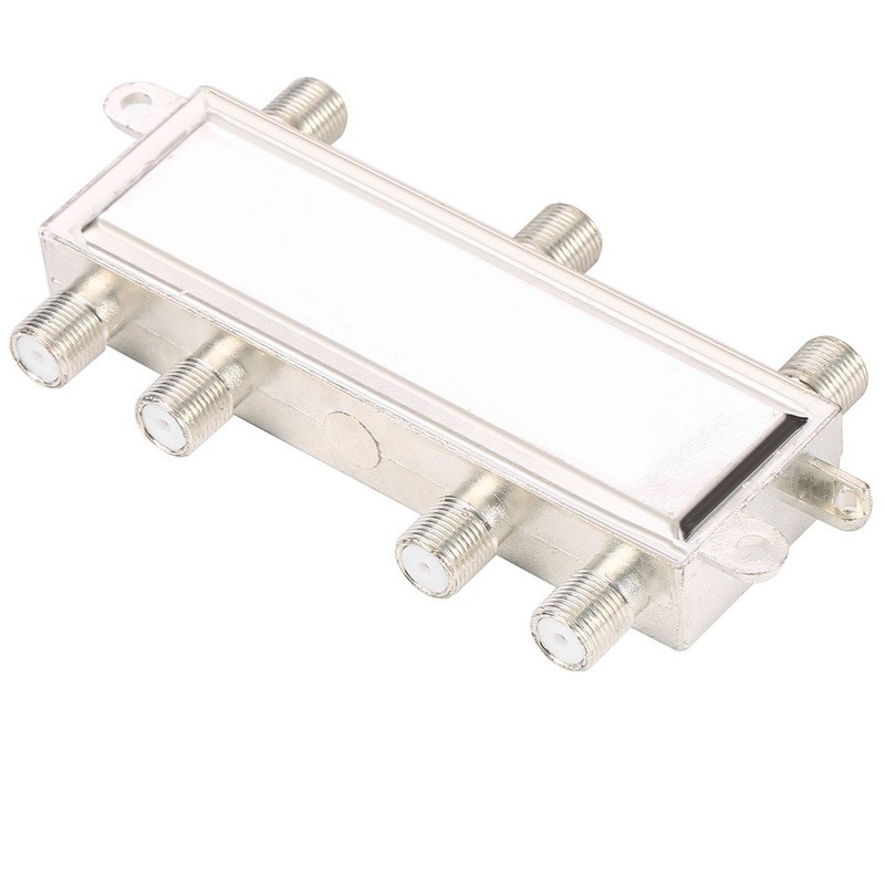 EBTOOLS Divisor de 6 vías, Divisor de Cable coaxial de