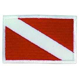 Innovative Embroidered Small Dive Flag Patch