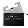 KULOLO Car Steering Wheel Tray,Steering Wheel Desk With Cup Holder