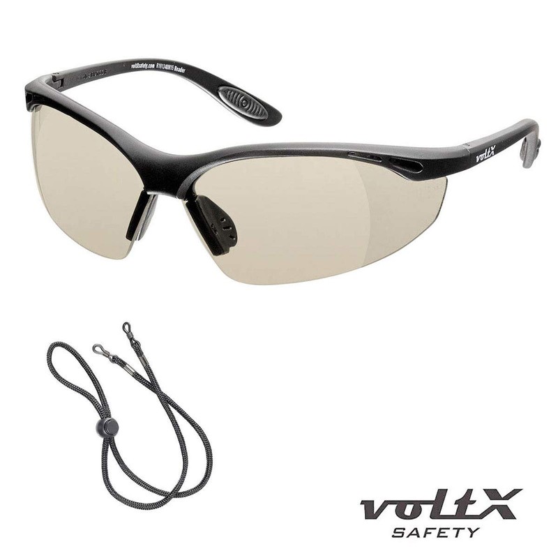 voltX Protective Glasses with Visual Strength incl. Safety cord with