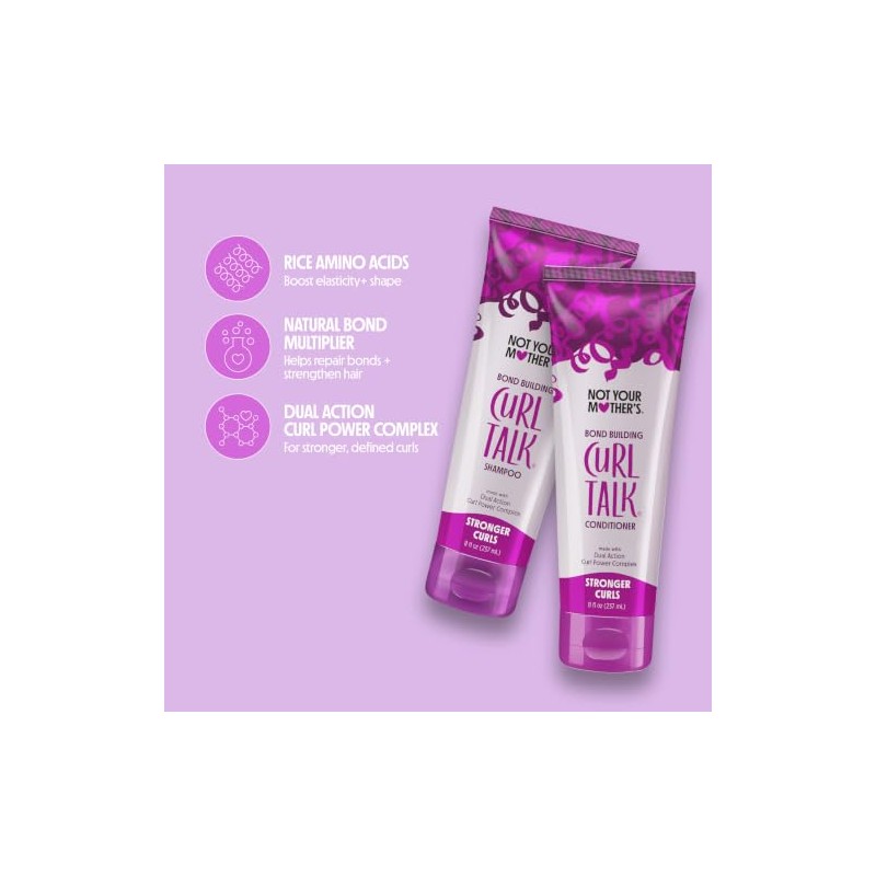 Not Your Mothers Curl Talk Bond Building Shampoo and Conditioner