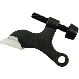 Oil Rubbed Vintage Venetian Adjustable Hinge Pin Stop with Foot