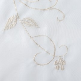 Joyswahl Alina Roman Blind, Voile Roman Curtains with Drawstring, W x H 100 x 140 cm, Sand, Pack of 1