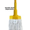 Bristles 3024 Mop Head Replacement Universal, Wet Cut End, Cotton,