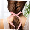 PACKOVE 2 Pairs Cute Hair Ties with Ribbon Bows Comfortable