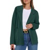 ANRABESS Womens Sweater Blazer 2025 Fall Cardigan Chunky Knit Jacket