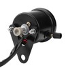 60mm Black Motorcycle Odometer Speedometer Gauge with indicator