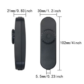 ITROLLE Inline Lamp Switch Full Range Rotary Dimmer Switch Cord Switch Replacement for Table Lamp, Floor Lamp, Pendant Light, Works with Dimmable LED, Incandescent, Halogen Bulbs