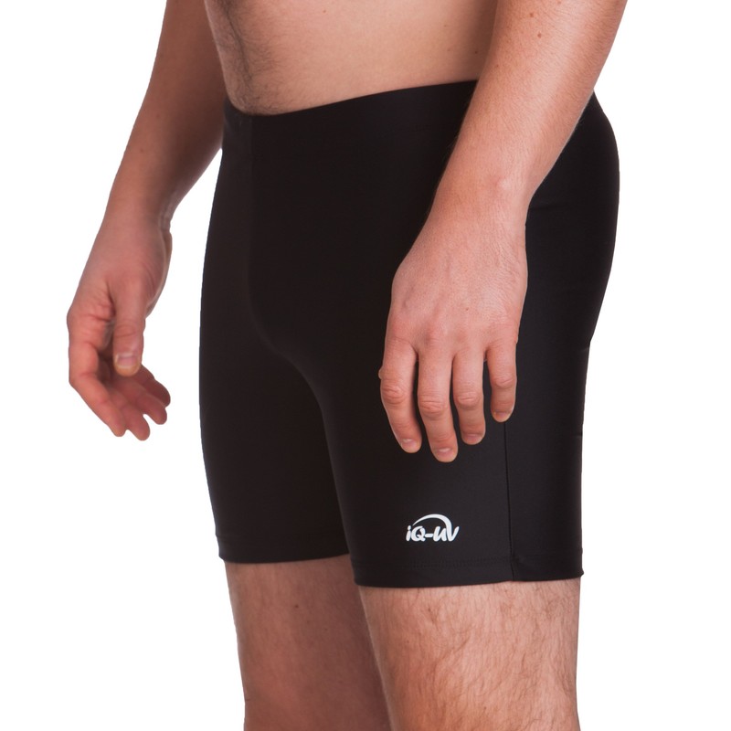 IQ-UV Men's 300 Jammer UV Protective Clothing Swim Shorts, Black,