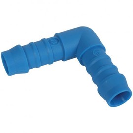 16MM 90 Degree Elbow TEFEN Plastic Nylon Barbed TUBING Connector Fuel Water Oil Rubber Pipe Joiner Hose Inline Repair
