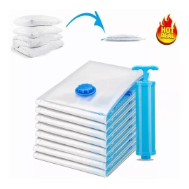 Baixi Bolsas De Almacenamiento Al Vacio Para Cobija 40x60cm 8pcs
