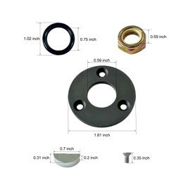 LeleoCar HP6032 Hydraulic Steering Service Kit Compatible with Seastar & Baystar Hydraulic Power HH5271 HH5272 HH5273 HH5261 HH5262 HH5770 HH5774 HH4514 HH4314