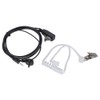 Walkie Talkie Earpiece,Mini Stereo 2.5mm Plug Transparent Air Tube Two-Way