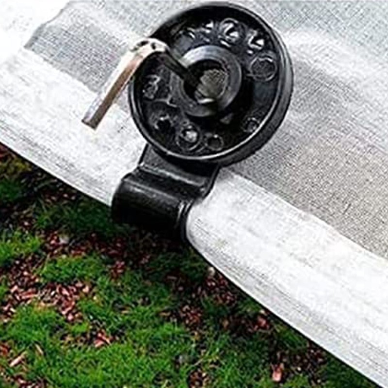 100Pcs Shade Cloth Heavy Duty Lock Grip Plastic Clips for