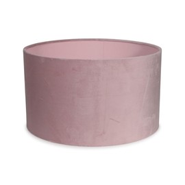 MiniSun | Small Modern Blush Pink Velvet Drum Light Shade | Lamp Shades, Home Décor & Improvement Essential