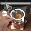 Coffee Filter, Reusable Coffee Filter, Stainless Steel Coffee Filter, Permanent