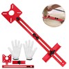 3 in 1 Router Tool Milling Groove Bracket, Router Jig,