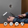 Gorilla Flexible Wall Repair Patch, 4”x 4”, (Pack of 1)