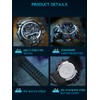 AIMES Men Watch Outdoor Casual Sport Waterproof Military Digital Watches