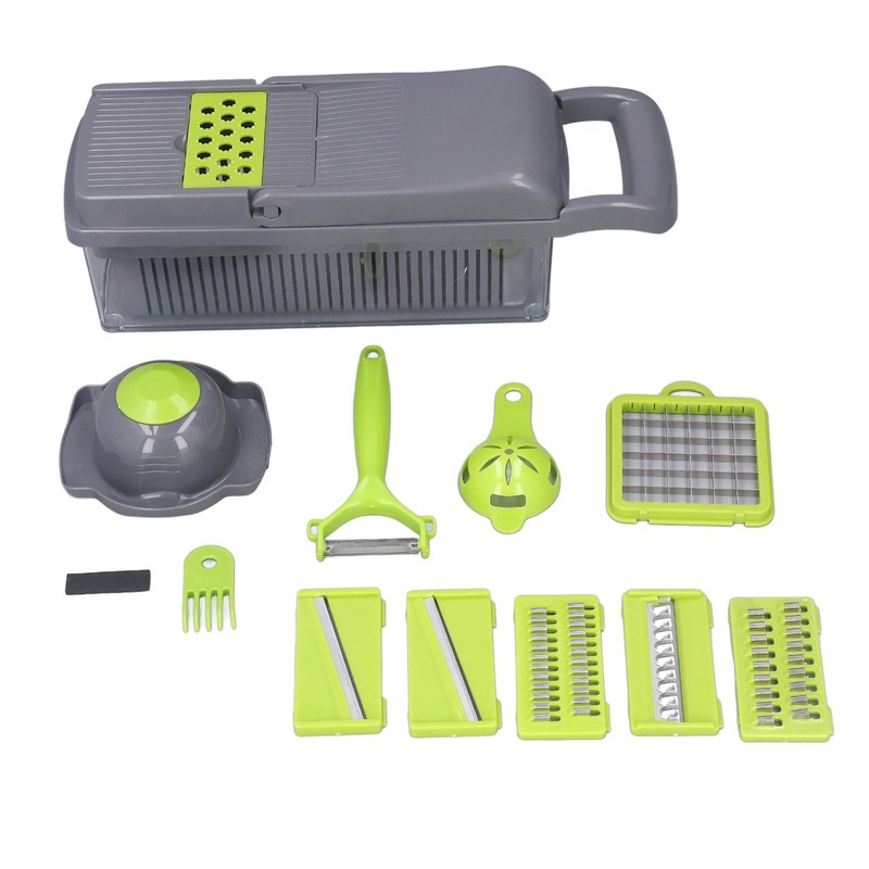 Vegetable Chopper Vegetable Cutter Food Chopper with Container for Slicing