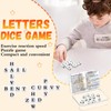 Crossword Solitaire Dice Game,Alphabet Word Dice Game,Fun Travelc Dice Game,Thinking