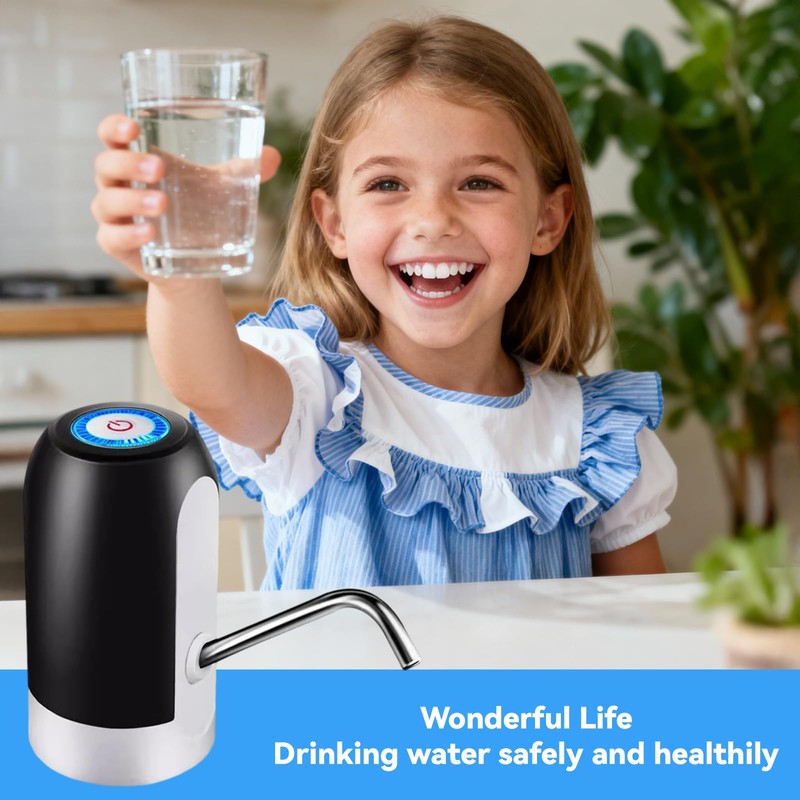 Water Dispenser for 5 Gallon Bottle, USB Charging Water Bottle