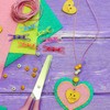 TRIXES 20 Pack Rainbow Coloured Metal Clothes Pegs