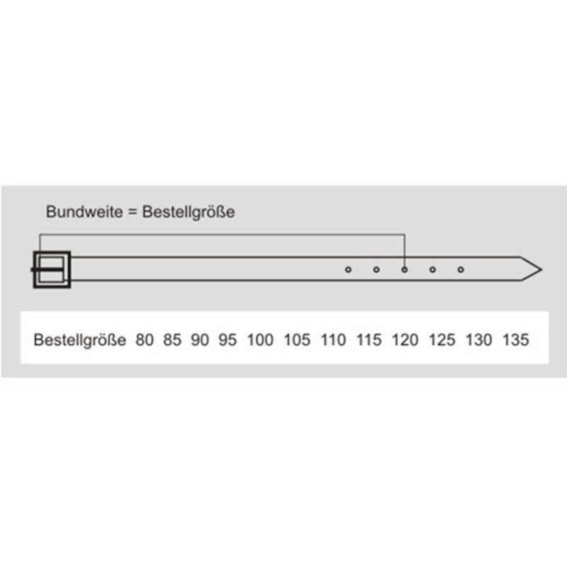 bruno banani Men's Leather Belt, black