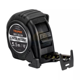 Truper FCN-55M Flexometer against impacts Tape Black x-wide 27 mm 5.5 m