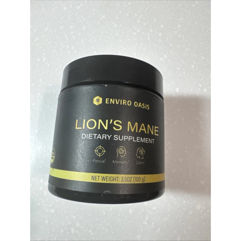Enviro Oasis Lions Mane Mushroom Extract Powder - Nootropic Supplement