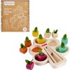 Fisher-Price Wood Montessori Toy Sorting Tree, Wooden Learning Activity Puzzle