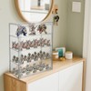 Clear Acrylic Miniature Storage Case Stackable Miniature Carrying Case for