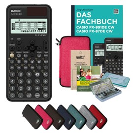 Calcuso Casio FX-991DE CW Pocket Calculator Pink