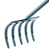 KADAX Rake, Small Rake with Handle, Leaf Rake Made of