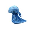 Deep Dish Wave Silk Durag 360 Waves Training (Silk, Blue)