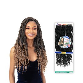 FreeTress Crochet Braids 3X Nikki Gorgeous Loc 18" (1-pack, 30)