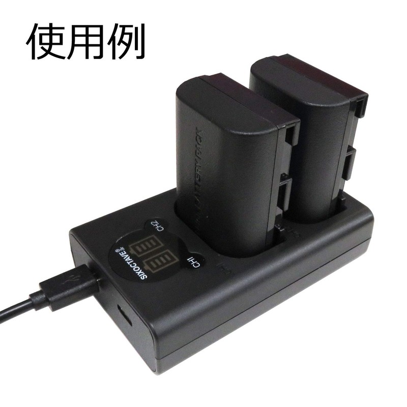 str LP-E6N LP-E6 LP-E6NH LP-E6P Dual USB Charger for Canon