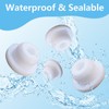 12 PCS Bathtub Jet Covers Silicone Hole Plug White Tube