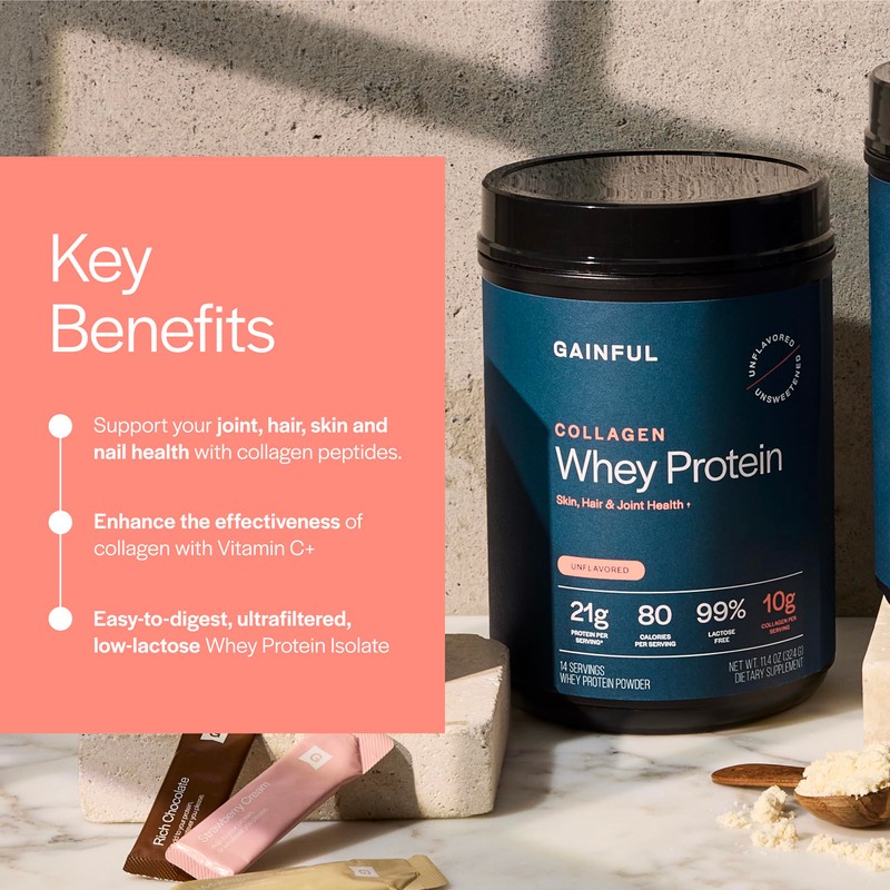 Gainful Whey Collagen Protein 14 Servings
