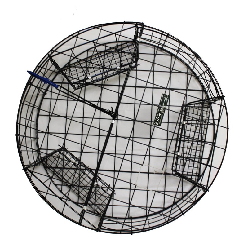 KUFA Vinyl Coated Round Crab Trap & Accessory Kit (100'