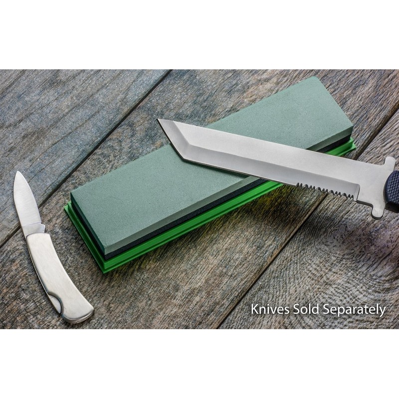 SE 8" Silicon Carbide Double-Sided Whetstone with Grits 180 and
