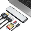 USB C Hub Adapter for MacBook Pro/Air, 7-in-2 MacBook Accessories