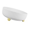 Rotatable Storage Tray Plastic Large Capacity Rotating Organizer Tray Desktop