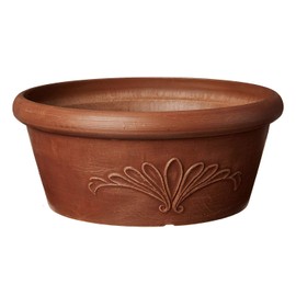 Arcadia Garden Products TA20TC, Terra Cotta Bulb Pan, 8 by 3-Inch, 8"x3"