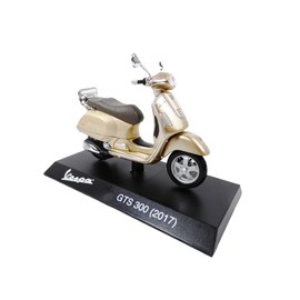 OPO 10 - Collector's Miniature Roller 1/18 Compatible with Piaggio Vespa GTS 300 Gold - 2017 - Ves1005