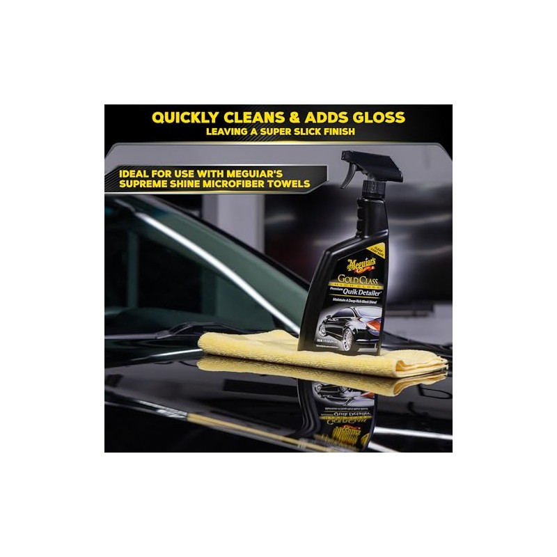 Meguiar's Gold Class Premium Quik Detailer G7624, 709 ml