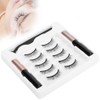 5 Pairs False Eyelashes Magnetic Liquid EyelinerTweezers Set Eyelashes Makeup