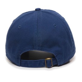 Newhattan Baseball Cap Lightweight Cotton Soft Adjustable Dad Hat Unstructured Low Profile Six Panels Running Golf Cap Royal Blue